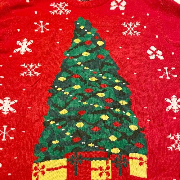 Jem Holiday Sweater Christmas Tree Womens Size XL - Picture 5 of 15